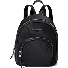 Karl Lagerfeld Paris Cara Mini Backpack Women's Black Shoulder Strap Bag JZZ288