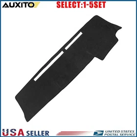 Fit 04-12 Nissan Titan Large Display Dashboard Mat Pad Dash Cover Black 1-5X