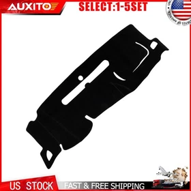Custom Fit Dashboard Cover Mat for 07-13 Chevy Silverado GMC Sierra Black 1-5X