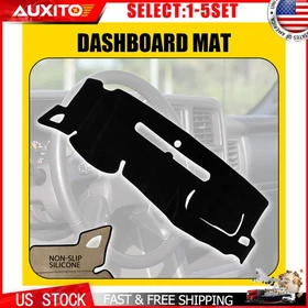 Dashboard Mat Cover for 07-13 Chevy Silverado 1500 Dash Pad Protector Black 1-5X Dashboard Mat Cover for 07-13 Chevy Silverado 1500 Dash Pad Protector Black 1-5X