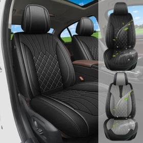 Car 2/5 Seat Covers Cushion PU Leather For Ford C-Max Hybrid/ Energi 2013-2018 Car 2/5 Seat Covers Cushion PU Leather For Ford C-Max Hybrid/ Energi 2013-2018