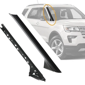 New For 2011-2019 Ford Explorer Left+Right Side Windshield A Pillar Molding Trim New For 2011-2019 Ford Explorer Left+Right Side Windshield A Pillar Molding Trim
