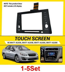1-5X For Subaru Legacy OutbackTouch Screen Digitizer Panel Tel/Map 86471-AL65A