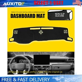 Fit 24-25 Toyota Tacoma LHD Dashboard Cover Pad Mat Black Sun Glare Reducer 1-5X