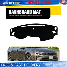 Premium Anti-Glare Dashboard Cover Mat Pad Non-Slip For Kia Optima 16 To 20 1-5X
