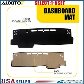 For 2018-24 Toyota Camry Dash Cover Mat Pad Dashboard Protection Anti-slip 1-5X