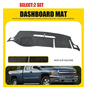 Dashboard Cover Dash Mat Pad for 07-2013 Chevy GMC Silverado Sierra Gray 1-10x Dashboard Cover Dash Mat Pad for 07-2013 Chevy GMC Silverado Sierra Gray 1-10x