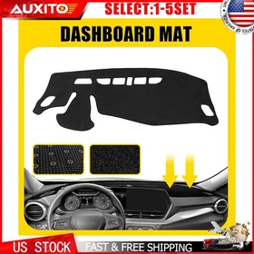Anti-Glare Dash Mat For Chevy Trax 2024 2025 Dashboard Cover Pad Black 1-5X