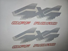PAIR "4x4 OFF ROAD" Decals fit OBS 1992-1996 Ford F150, F250, F350 TOP QUALITY PAIR "4x4 OFF ROAD" Decals fit OBS 1992-1996 Ford F150, F250, F350 TOP QUALITY