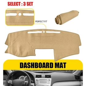 Beige Dash Mat Dashboard Cover For Toyota Camry 07- 2011 Car Interior Pad 1-10x Beige Dash Mat Dashboard Cover For Toyota Camry 07- 2011 Car Interior Pad 1-10x