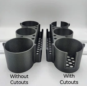 3x Cup Holder | REPLACES HEADREST | 2011-2026 Ford F150/F250/F350 Superduty 3x Cup Holder | REPLACES HEADREST | 2011-2026 Ford F150/F250/F350 Superduty