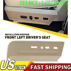 For 15-17 Ford Expedition Drivers Seat Trim Panel Beige NEW 7L1Z-14A707-CC 1~10X