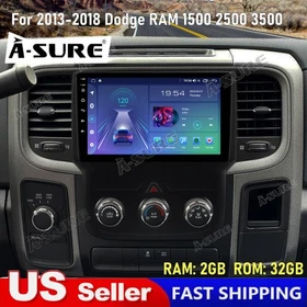 9'' 13.1'' Carplay Android 15 Stereo Radio For Dodge Ram 1500 2500 2013-2018 DSP