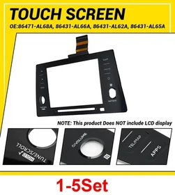 1-5X For Subaru Legacy 18-19 Touch Screen Digitizer Panel Tel/Map 86471-AL66A