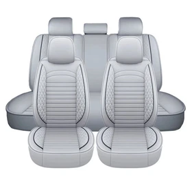For Toyota Corolla Camry RAV4 Seat Covers Full Set 5 Seats Front Rear PU Leather For Toyota Corolla Camry RAV4 Seat Covers Full Set 5 Seats Front Rear PU Leather