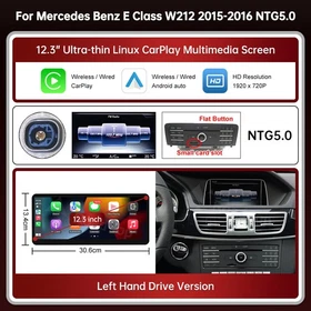 12.3"Ultra-thin Wireless CarPlay Touch Screen GPS for Mercedes Benz E-Class W212 12.3"Ultra-thin Wireless CarPlay Touch Screen GPS for Mercedes Benz E-Class W212