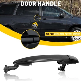 Exterior Outside Door Handle Rear Left /Right Side For 2004-2010 Toyota Sienna