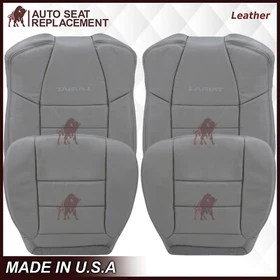 2002-2007 Ford F250 F350 Lariat Extended Cab Synthetic Leather Seat Cover Gray