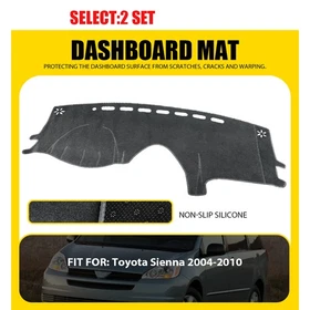 For Toyota Sienna 04-10 Inside Dashboard Cover Dash Mat Sunshade Pad Gray 1-10x For Toyota Sienna 04-10 Inside Dashboard Cover Dash Mat Sunshade Pad Gray 1-10x