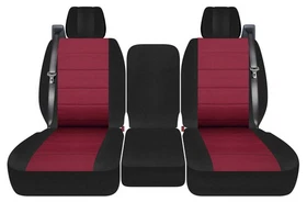 Fits 2004 to 2008 Ford F150 Truck Front set 40/20/40 car seat covers two tone