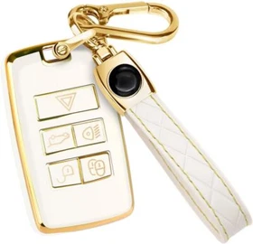 Lucrum Land Rover Sport, Velar, Range Rover Key Fob Cover, for Jaguar XE XJ XF