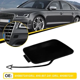 Fit 2011-2014 A8 Audi Quattro Front Bumper Tow Hook Eye Cover Cap 4H0807241GRU