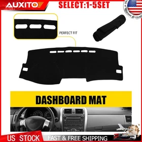 Fit Toyota Corolla 2009-13 Dashboard Mat Cover Sun Heat Shield Pad Non-Slip 1-5X Fit Toyota Corolla 2009-13 Dashboard Mat Cover Sun Heat Shield Pad Non-Slip 1-5X