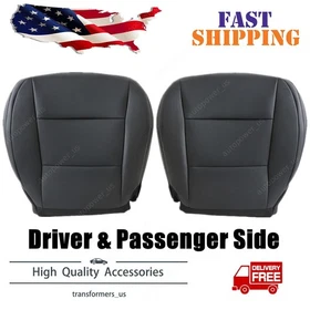 Fits 2013-2018 Toyota RAV4 Both Side Bottom / Lean Back Leather Seat Cover Black Fits 2013-2018 Toyota RAV4 Both Side Bottom / Lean Back Leather Seat Cover Black
