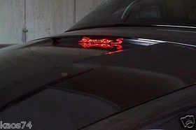 Porsche Boxster 986 S 3rd brake light decal overlay 97 1998 99 00 01 02 03 04