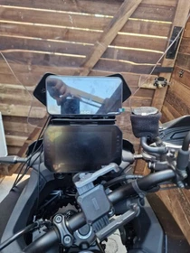 Yamaha Tracer 900 GT+ Y-AMT 2025 Electric Screen High Level GPS Mount Yamaha Tracer 900 GT+ Y-AMT 2025 Electric Screen High Level GPS Mount