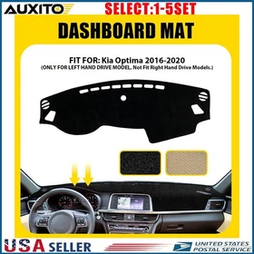 Custom Fit Kia Optima 2016-2020 Dashboard Cover Dash Mat Non-slip Sun Shade 1-5X