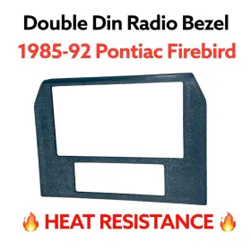 82-84-FB-DD 3D PRINTED Double Din Radio Bezel Heat Resistance
