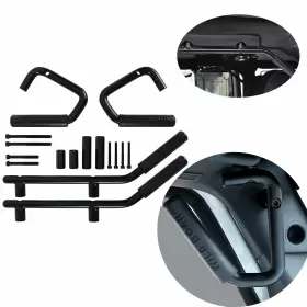 JJ0371 8MILELAKE Front Rear Steel Grab Handles Door Jk Kit