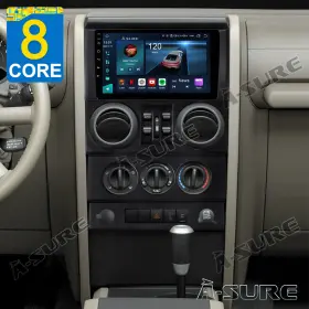JWL4-9 A-SURE Android Wireless Carplay Stereo Radio Jeep