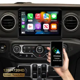 WL18-9 A-SURE Carplay Car Radio Gps Jl Gladiator Jeep