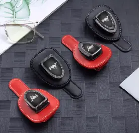 YJJ2 ACHARD Car Sun Visor Glasses Sunglass Card Ticket Holder