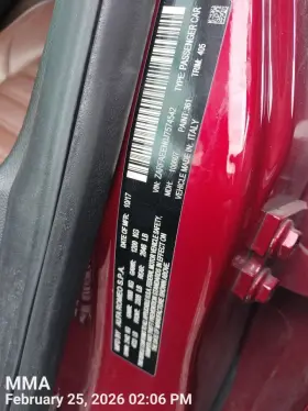 204.AL1G20 ALFA-ROMEO Giulia Front Door Panel