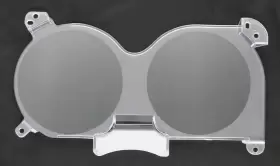474-4073-73 AMD AUTO METAL DIRECT Gauge Lens C10 C20 #2
