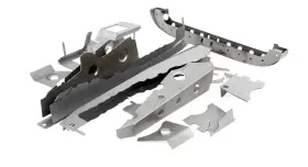 X897-1570-2S AMD AUTO METAL DIRECT Level Chassis Stiffening