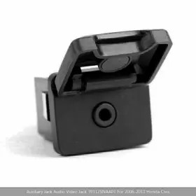 C113-138-BLACK ARTUDATECH Audio Video Jack Honda Civic #3