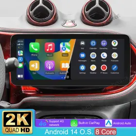 BSTF14L ASURE Android Stereo Radio Benz Smart Fortwo Screen