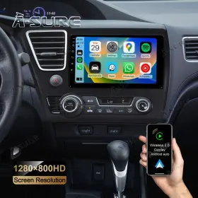K42X4-HC9U-9 ASURE Android Car Stereo Radio Gps Apple Carplay