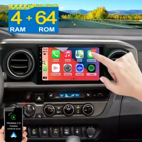 K42X4S ASURE Car Radio Carplay Stereo Gps Fm Swc Toyota