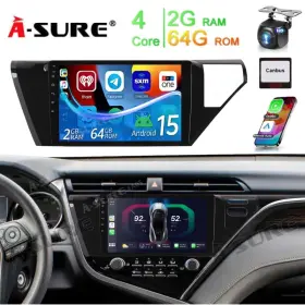K42X5S ASURE Android Car Radio Gps Stereo Carplay Cam Toyota