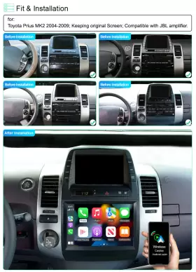 K42XI-PRS4-9 ASURE Car Radio Stereo Android Wireless Carplay #2
