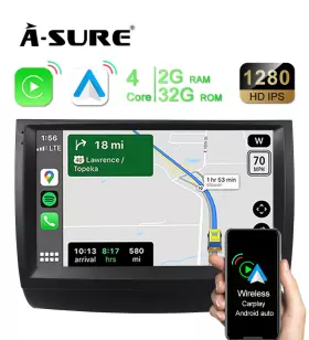 K42XI-PRS4-9 ASURE Car Radio Stereo Android Wireless Carplay