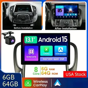 WM-1596 ASURE Car Radio Stereo Carplay Fm Gps Navi Buick