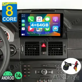 Z83X3-BGLK-9 ASURE Benz Wifi Carplay Android Stereo Radio