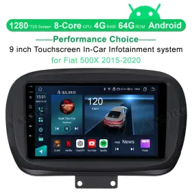 Z84X3-500X-9 ASURE Android Radio Stereo Carplay Wifi Navi Gps #2