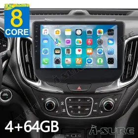 Z84X4-CEN-101 ASURE Car Radio Stereo Carplay Gps Navi Equinox